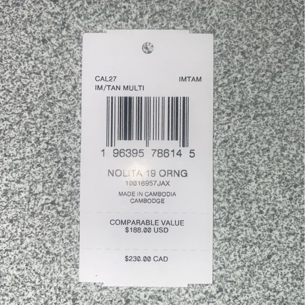 Coach Nolita 19 In Signature Canvas With Orange Print NWT - Picture 6 of 11